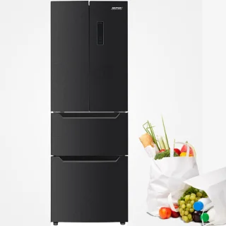 MPM Amerikaanse Koelvriescombinatie French Door 320L Zwart