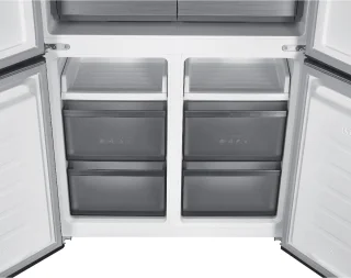 MPM Multi Door American Koelkast SLOT-IN Inbouw 346L RVS