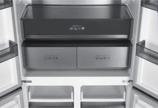 MPM Multi Door American Koelkast SLOT-IN Inbouw 346L RVS