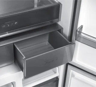 MPM Multi Door American Koelkast SLOT-IN Inbouw 346L RVS