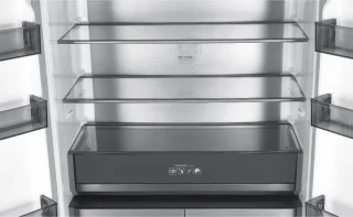 MPM Multi Door American Koelkast SLOT-IN Inbouw 346L RVS