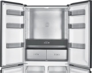 MPM Multi Door American Koelkast SLOT-IN Inbouw 346L RVS