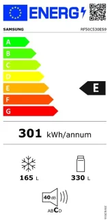 Samsung Amerikaanse koelkast RF50C530ES9