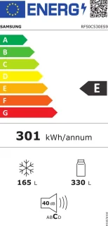 Samsung Amerikaanse koelkast RF50C530ES9