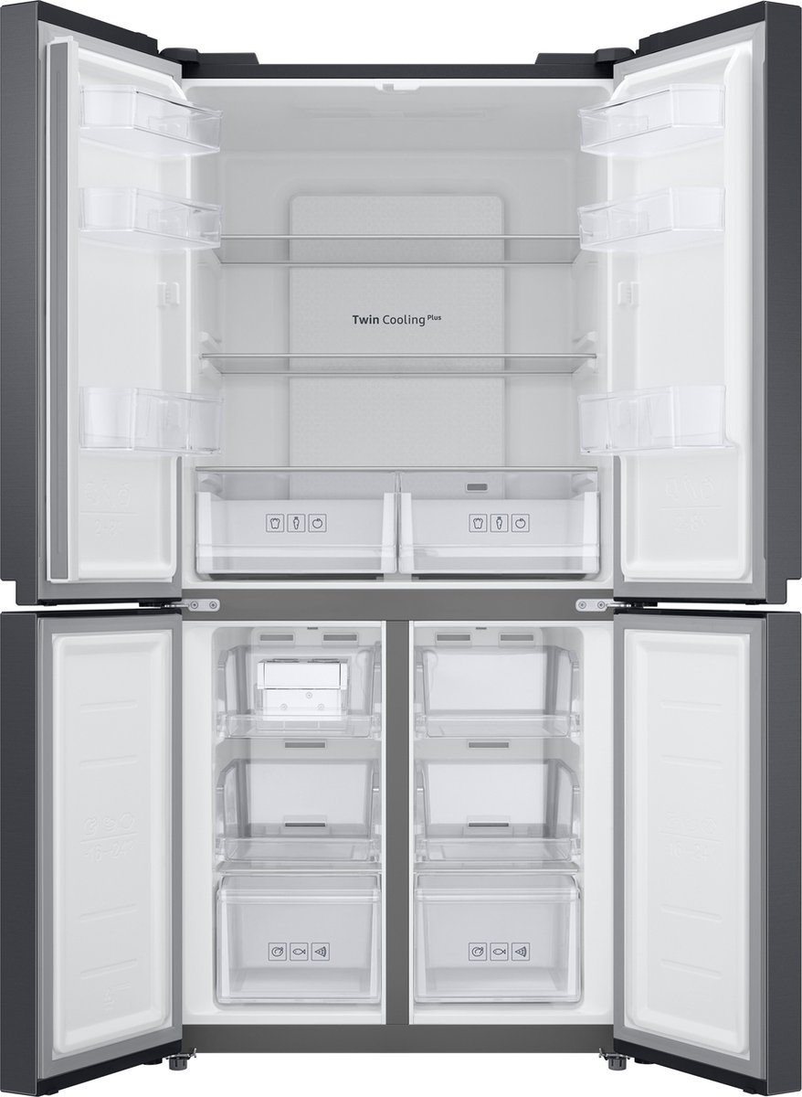 Samsung RF48A400EB4 Amerikaanse koelkast French Door zwart