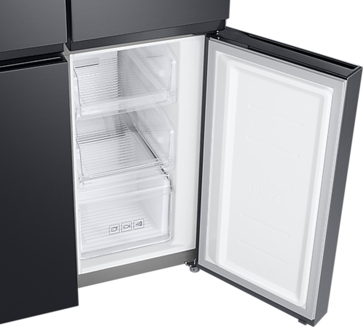 Samsung RF48A400EB4 Amerikaanse koelkast French Door zwart