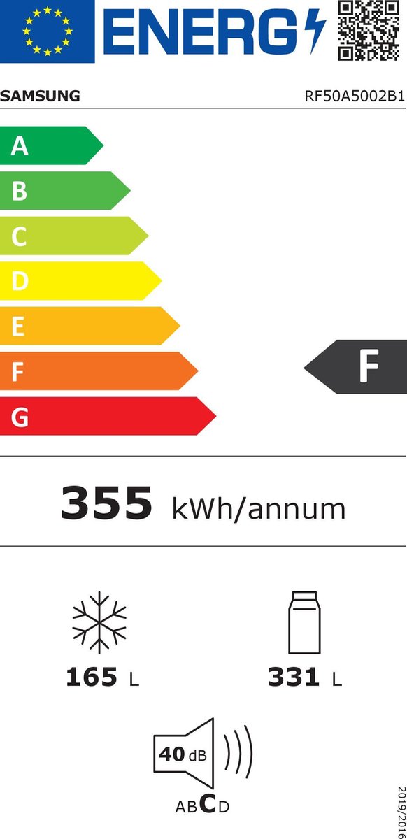 Wat vinden we goed aan de Samsung RF50A5002B1/EG Amerikaanse koelkast French door