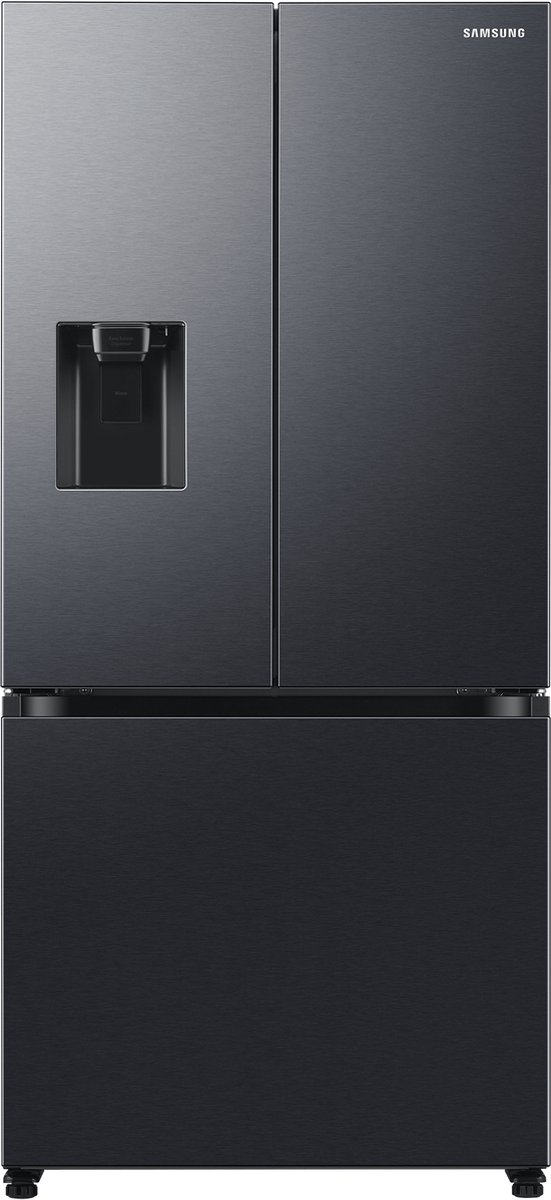 De Samsung RF50C530EB1 Amerikaanse koelkast French Door zwart in één oogopslag