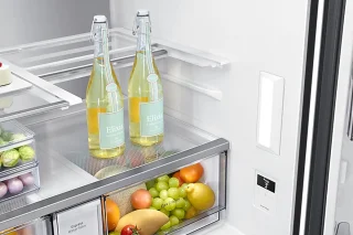 Samsung RF65A967ESG Amerikaanse French Door koelkast 647L Zwart