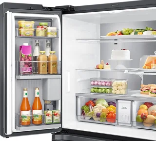 Samsung RF65A967ESG Amerikaanse French Door koelkast 647L Zwart