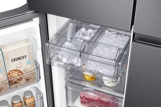Samsung RF65A967ESG Amerikaanse French Door koelkast 647L Zwart