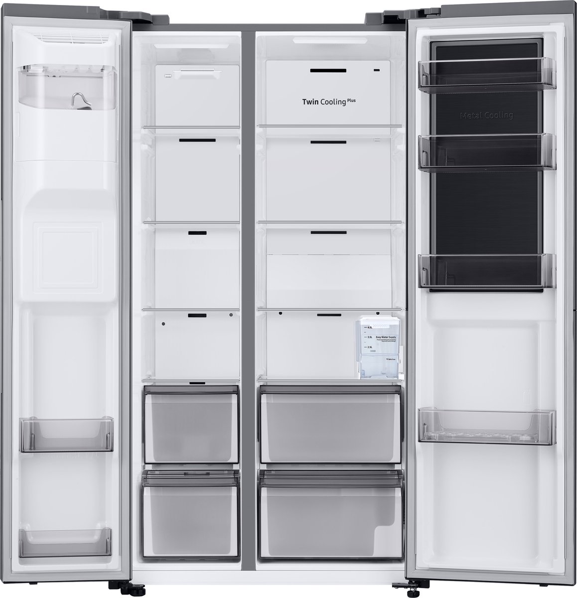 Samsung RH68B8521S9 Amerikaanse koelkast RVS