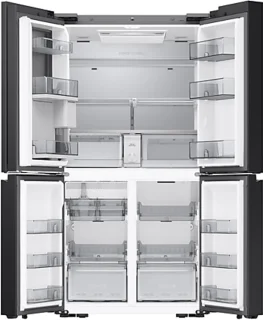 Samsung RM90F67CECEO Amerikaanse koelkast grafietglas