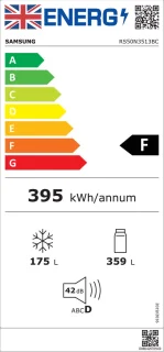 Samsung RS50N3513BC Amerikaanse koelkast zwart