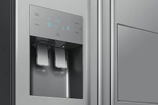 Samsung RS50N3903SA Amerikaanse koelkast zilver