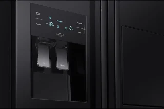 Samsung RS50N3913BC Amerikaanse koelkast zwart