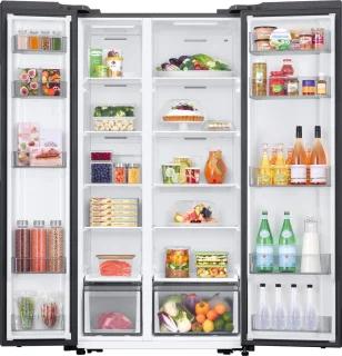 Samsung RS57DG400EM9 Amerikaanse koelkast Zilver