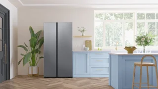 Samsung RS57DG400EM9 Amerikaanse koelkast Zilver