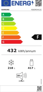 Samsung RS65R54412C Amerikaanse koelkast