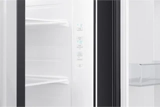Samsung RS65R54422C Amerikaanse Koelkast Zwart Glas