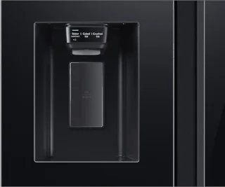Samsung RS65R54422C Amerikaanse Koelkast Zwart Glas