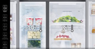 Samsung RS66A8101B1 Amerikaanse koelkast Serie 6