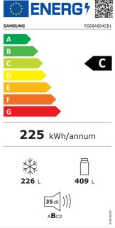 Samsung RS68A884CB1 Amerikaanse koelkast zwart