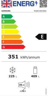 Samsung RS68CG853EB1 Amerikaanse koelkast