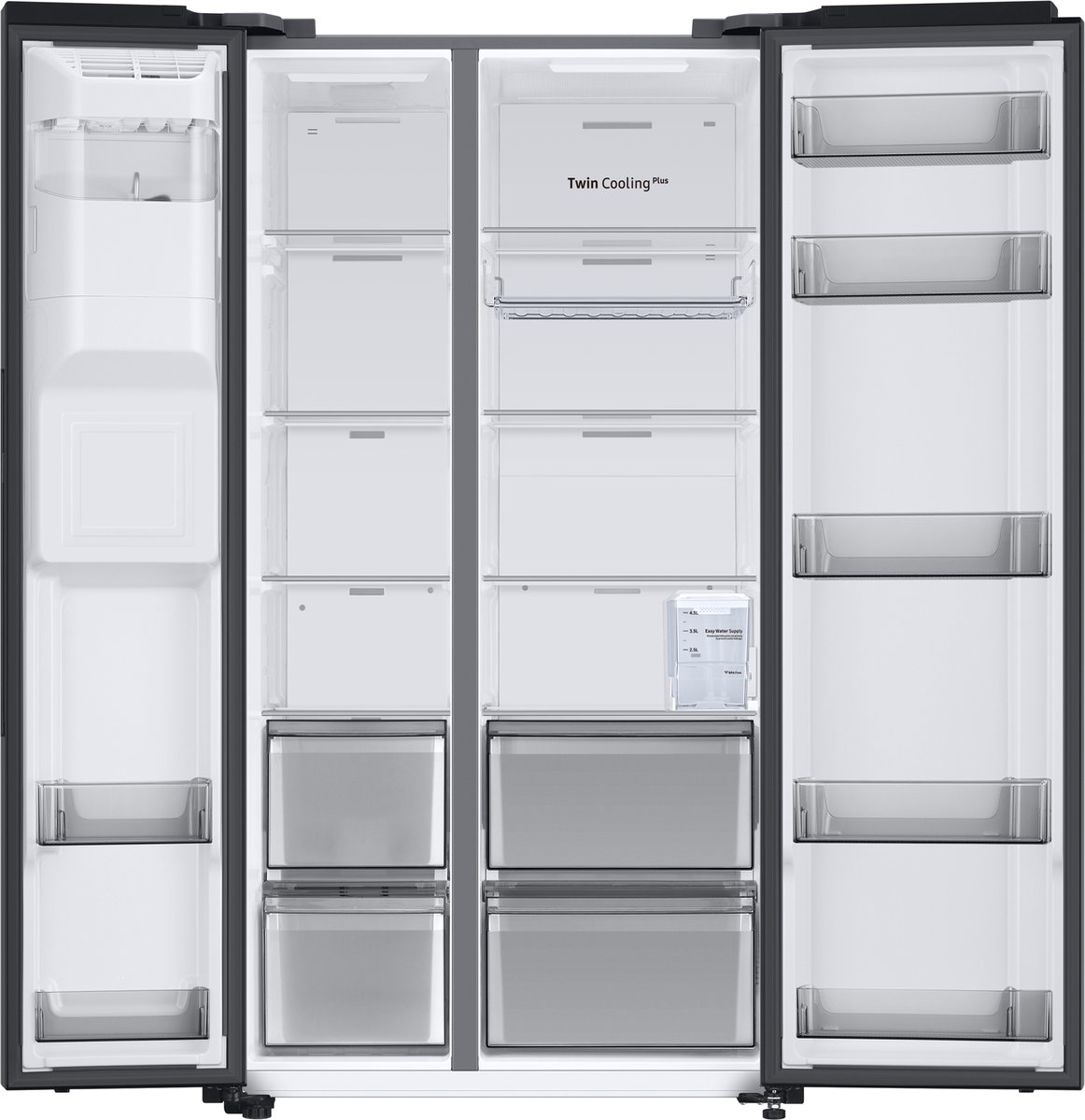 Samsung RS68CG853EB1 Amerikaanse koelkast vrijstaand 634L antraciet