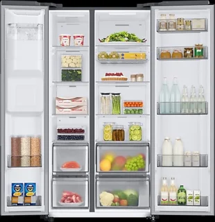 Samsung RS68CG885ES9 Amerikaanse koelkast SpaceMax 634L RVS