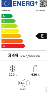 Samsung RS70F64KDTEF Amerikaanse koelkast 7-serie
