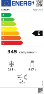 Samsung RS70F64KEBEO Amerikaanse koelkast