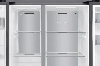 Samsung RS70F65KEF Amerikaanse Koelkast Vrijstaand Zwart