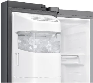 Samsung RS70F65KEF Amerikaanse Koelkast Vrijstaand Zwart