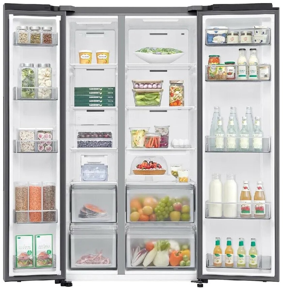 Samsung RS70F65QET Amerikaanse koelkast vrijstaand RVS 659L