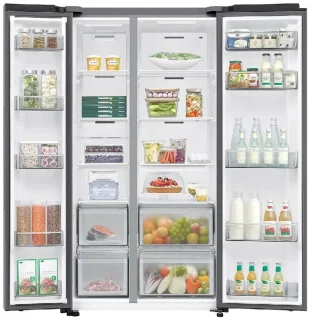 Samsung RS70F65QET Amerikaanse koelkast vrijstaand RVS 659L