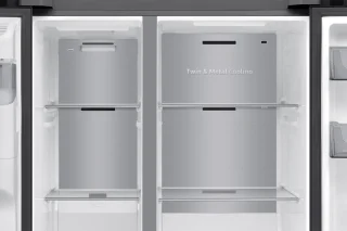 Samsung RS70F66KBFEF Amerikaanse koelkast Zwart Inox Wifi