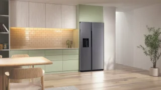 Samsung RS70F66KCTEF Amerikaanse koelkast Zilver