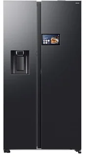Samsung RS90F64EEFEO Amerikaanse koelkast Side-by-Side Zwart