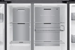 Samsung RS90F66BETEF Family Hub Amerikaanse koelkast mat inox