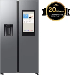 Samsung RS90F66BETEF Family Hub Amerikaanse koelkast mat inox