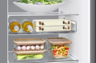Samsung RS90F66BETEF Family Hub Amerikaanse koelkast mat inox