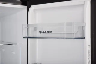 Sharp SJNFA15IMXBDEU Amerikaanse 4-deurs koelkast zwart