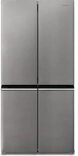 Sharp SJNFA15IMXPDEU Amerikaanse Koelkast 4-Deurs Zilver