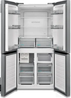 Sharp SJNFA15IMXPDEU Amerikaanse Koelkast 4-Deurs Zilver