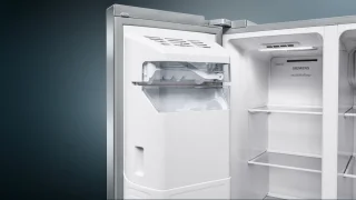 Siemens iQ500 KA93GAIDP Amerikaanse koel-vriescombinatie RVS