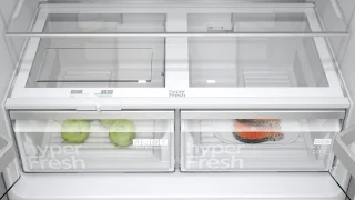 Siemens iQ500 KF96NAXEA Amerikaanse koelkast zwart