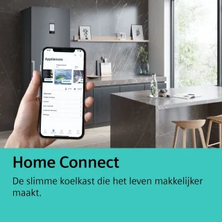 Siemens KF96RSBEA Amerikaanse koelkast zwart