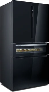 Siemens KF96RSBEA Amerikaanse koelkast zwart