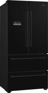 SMEG FQ55FNDE Amerikaanse koelkast zwart
